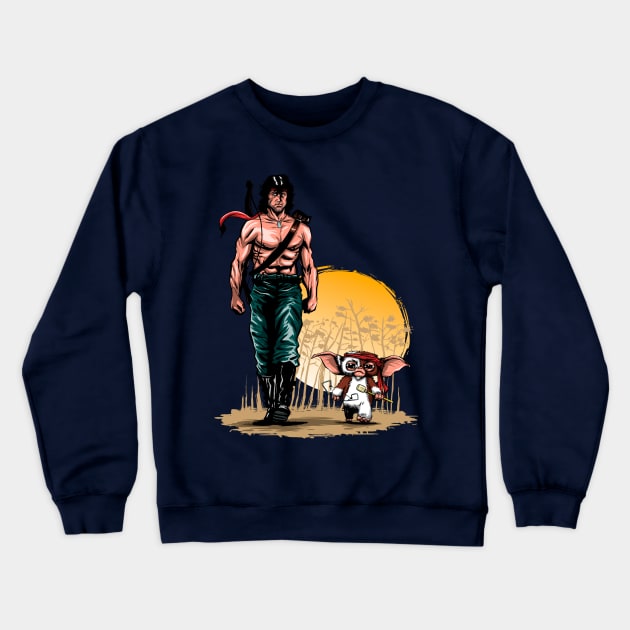 The Rambolorian Crewneck Sweatshirt by Zascanauta